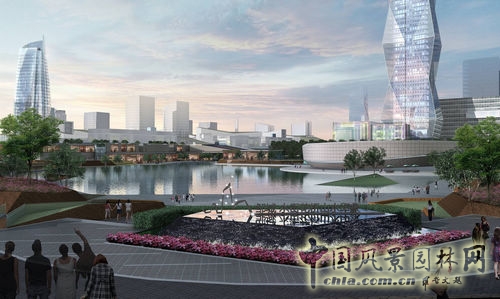 商業(yè)街景觀設(shè)計(jì) 景觀方案 施工圖設(shè)計(jì)