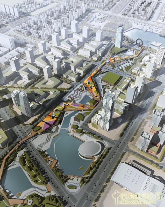 商業(yè)街景觀設(shè)計(jì) 景觀方案 施工圖設(shè)計(jì)