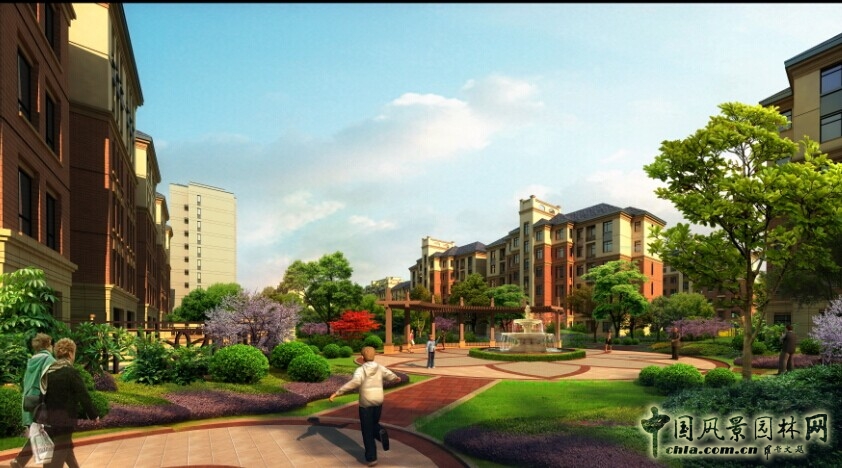 居住區景觀設計 景觀方案 施工圖設計