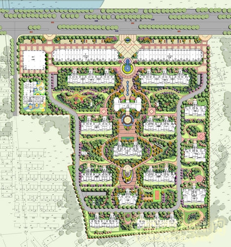 小區(qū)景觀設(shè)計(jì) 景觀設(shè)計(jì) 施工圖