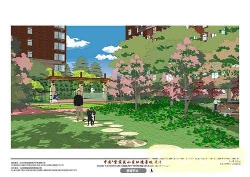 小區景觀設計 景觀設計 施工圖 