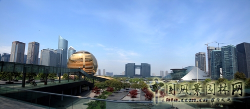 杭州錢江新城核心區