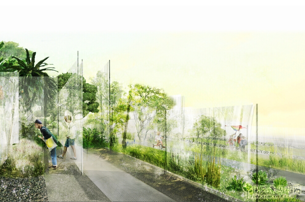 武漢園博會創意花園薄紗森林