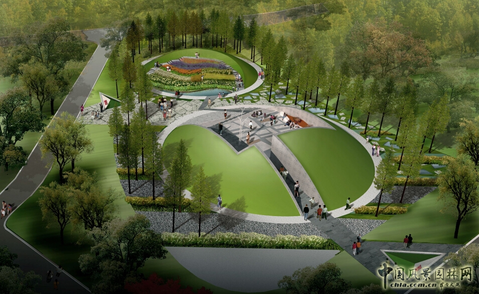 武漢園博會創意花園山居