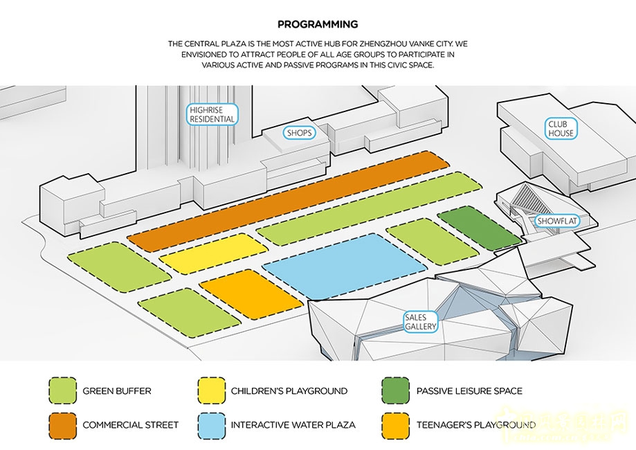 鄭州萬(wàn)科中心廣場(chǎng)