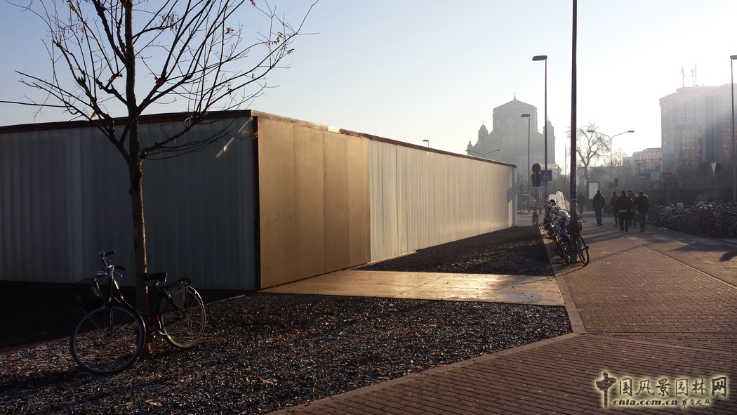 意大利帕多瓦火車站前廣場