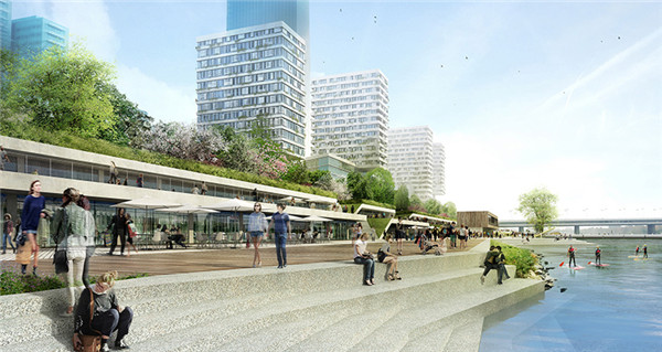 奧地利維也納濱河區規劃競賽方案