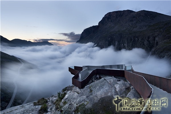 挪威托羅爾斯第根國家觀光線路工程