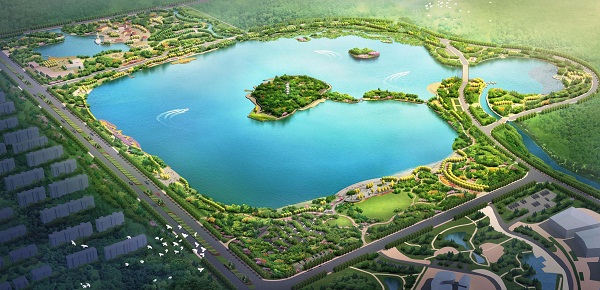 山東東營市民豐湖景觀提升規劃及一期改造