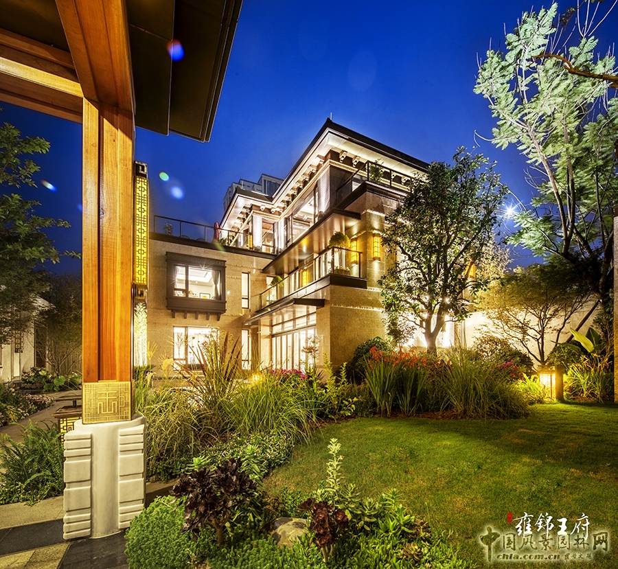 笛東作品:成都藍光·雍錦王府景觀設計