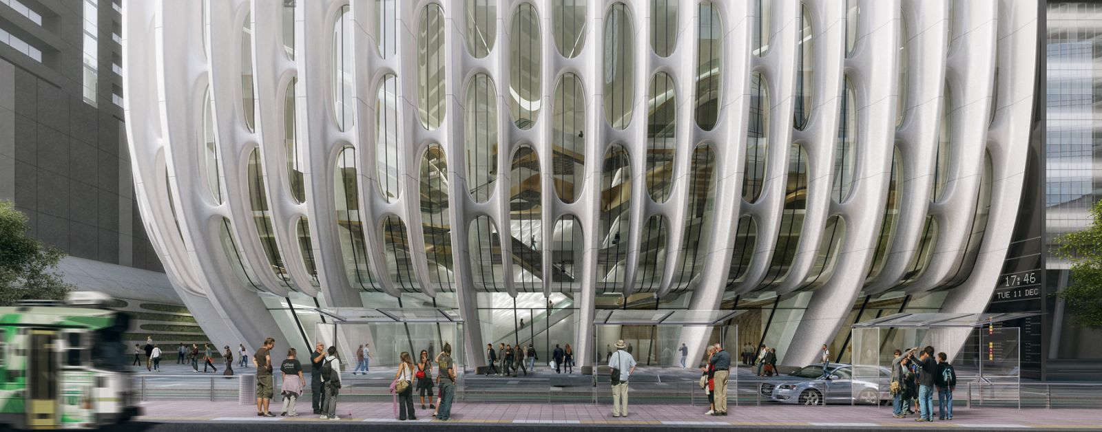 扎哈為墨爾本設(shè)計的花瓶塔樓通過審批