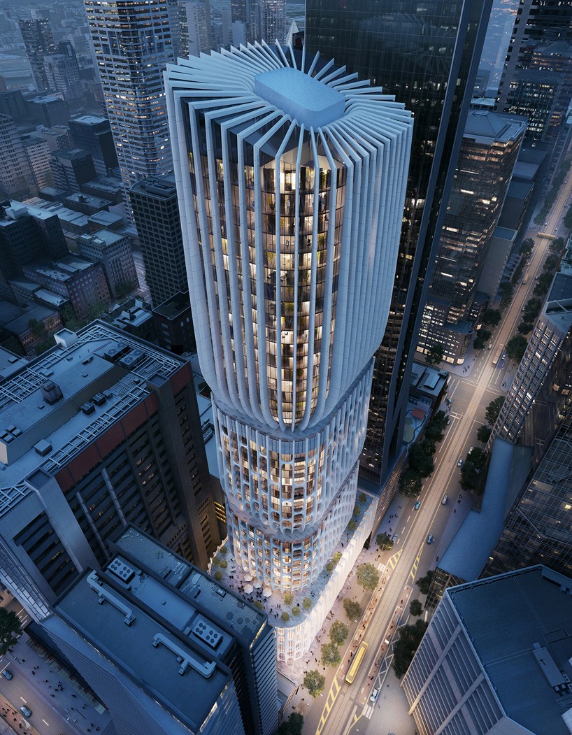 扎哈為墨爾本設(shè)計的花瓶塔樓通過審批