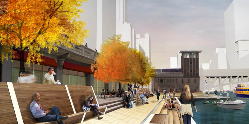 芝加哥濱河步道設計賞析