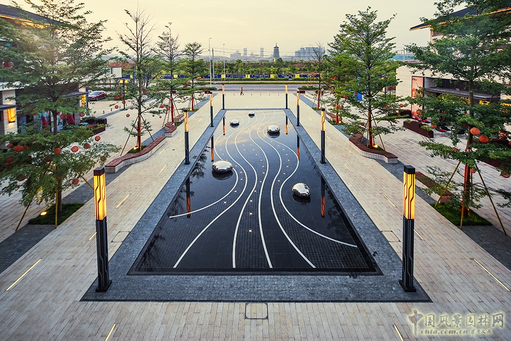 派瀾設計事務所:萬科南寧金域藍灣展示區景觀設計