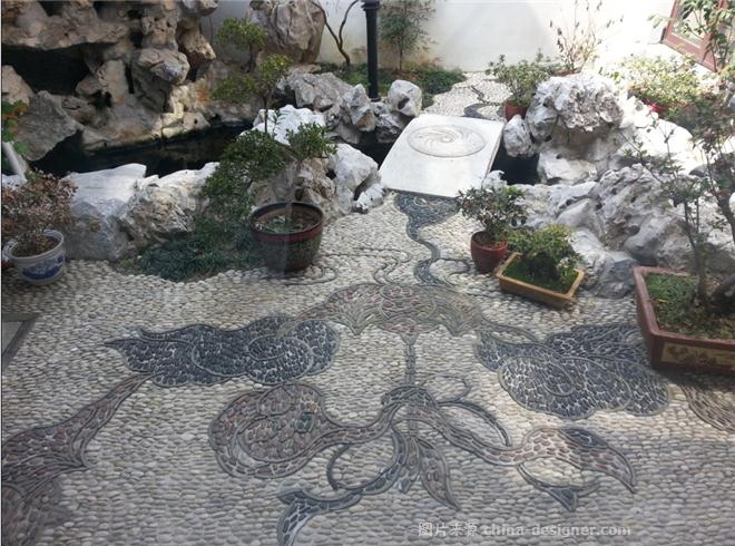十款園林工程中卵石鋪地的運用