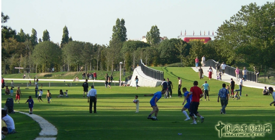 米歇爾·貝納作品：讓·穆蘭公園景觀