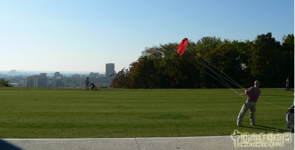 米歇爾·貝納作品：讓·穆蘭公園景觀