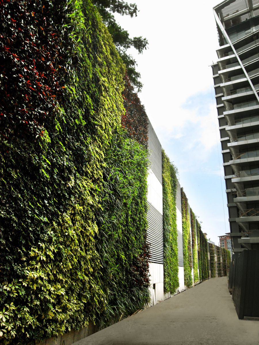 2016園冶杯專業獎參賽項目：漢京半山公館垂直綠化