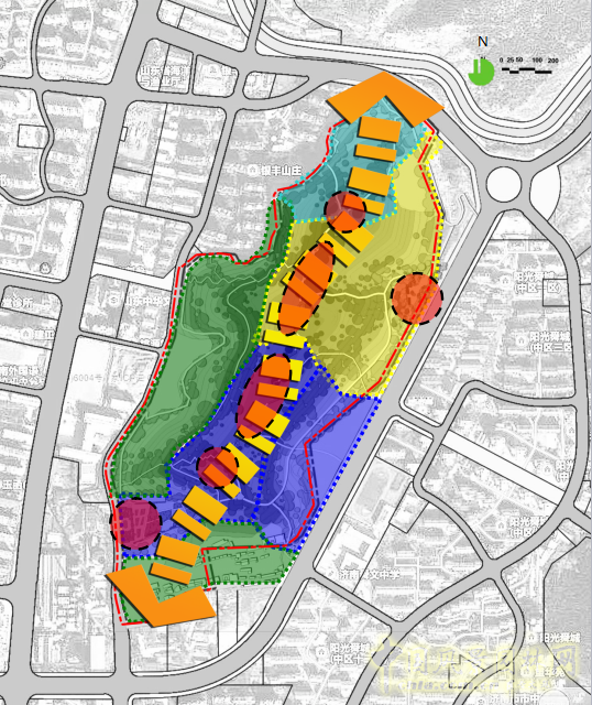 2016園冶杯專業(yè)獎(jiǎng)參賽項(xiàng)目：濟(jì)南臥虎山戰(zhàn)爭(zhēng)遺址公園