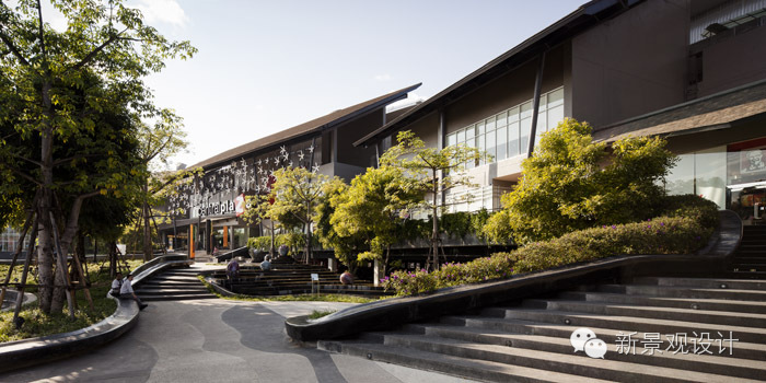 廣場案例：泰國清萊，山地購物廣場