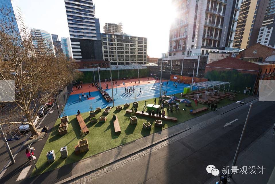 廣場設計案例:墨爾本城市廣場景觀設計