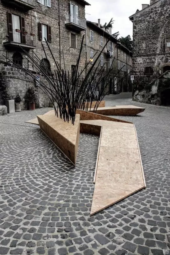 原來公共座椅可以這么設計！