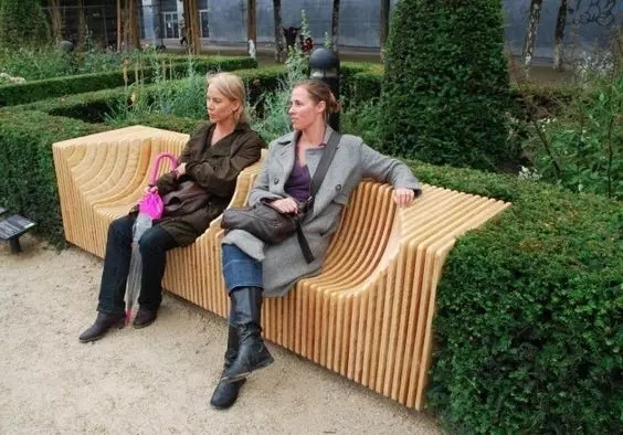 原來公共座椅可以這么設計！