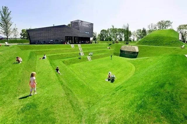 立體景觀案例:aan 't Spoel防御工事