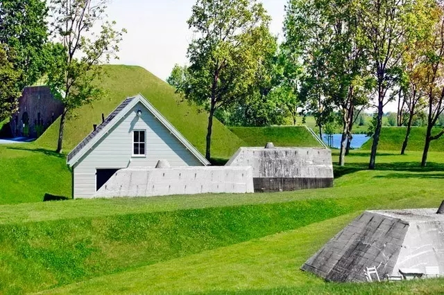 立體景觀案例:aan 't Spoel防御工事