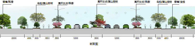 2016園冶杯專業獎參賽項目: 懷遠縣S307道路園林景觀工程設計