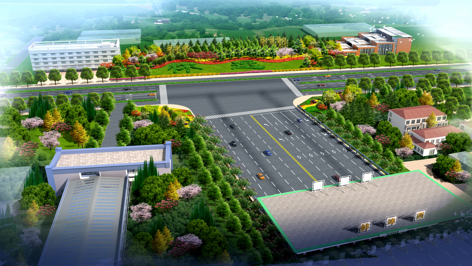 2016園冶杯專業(yè)獎參賽項目: 懷遠縣S307道路園林景觀工程設計