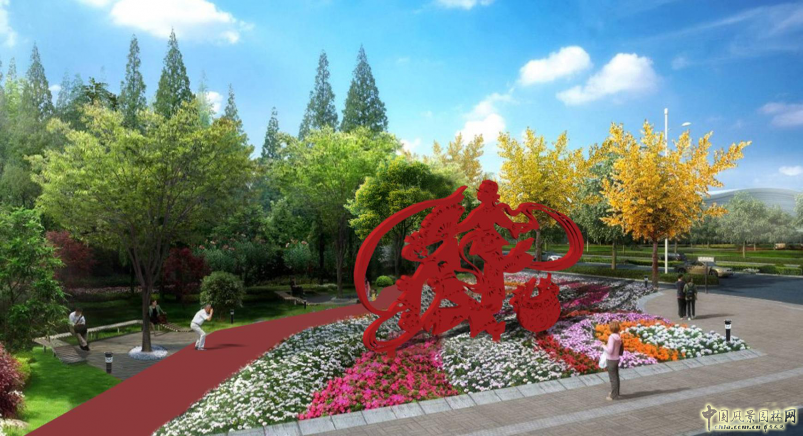 2016園冶杯專業(yè)獎參賽項目: 懷遠縣S307道路園林景觀工程設計