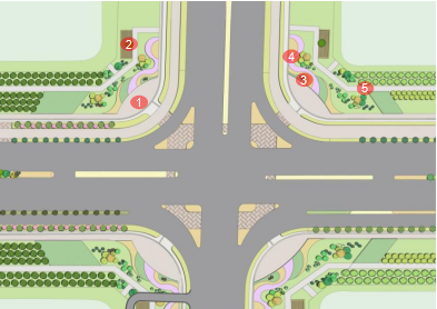 2016園冶杯專業(yè)獎參賽項目: 懷遠縣S307道路園林景觀工程設計