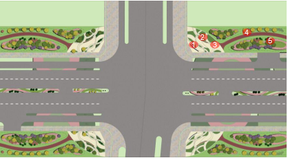 2016園冶杯專業(yè)獎參賽項目: 懷遠縣S307道路園林景觀工程設(shè)計