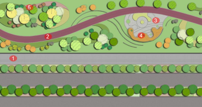 2016園冶杯專業(yè)獎(jiǎng)參賽項(xiàng)目: 懷遠(yuǎn)縣S307道路園林景觀工程設(shè)計(jì)