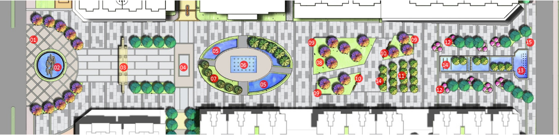 2016園冶杯專業獎參賽項目:：葫蘆島虹京國際居住區景觀設計