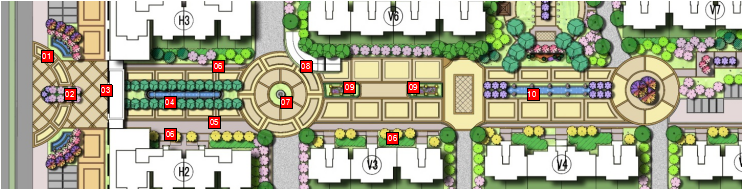 2016園冶杯專業獎參賽項目:：葫蘆島虹京國際居住區景觀設計