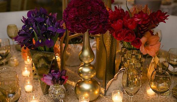 賞析:古典巴洛克式花藝 締造富麗奢華感