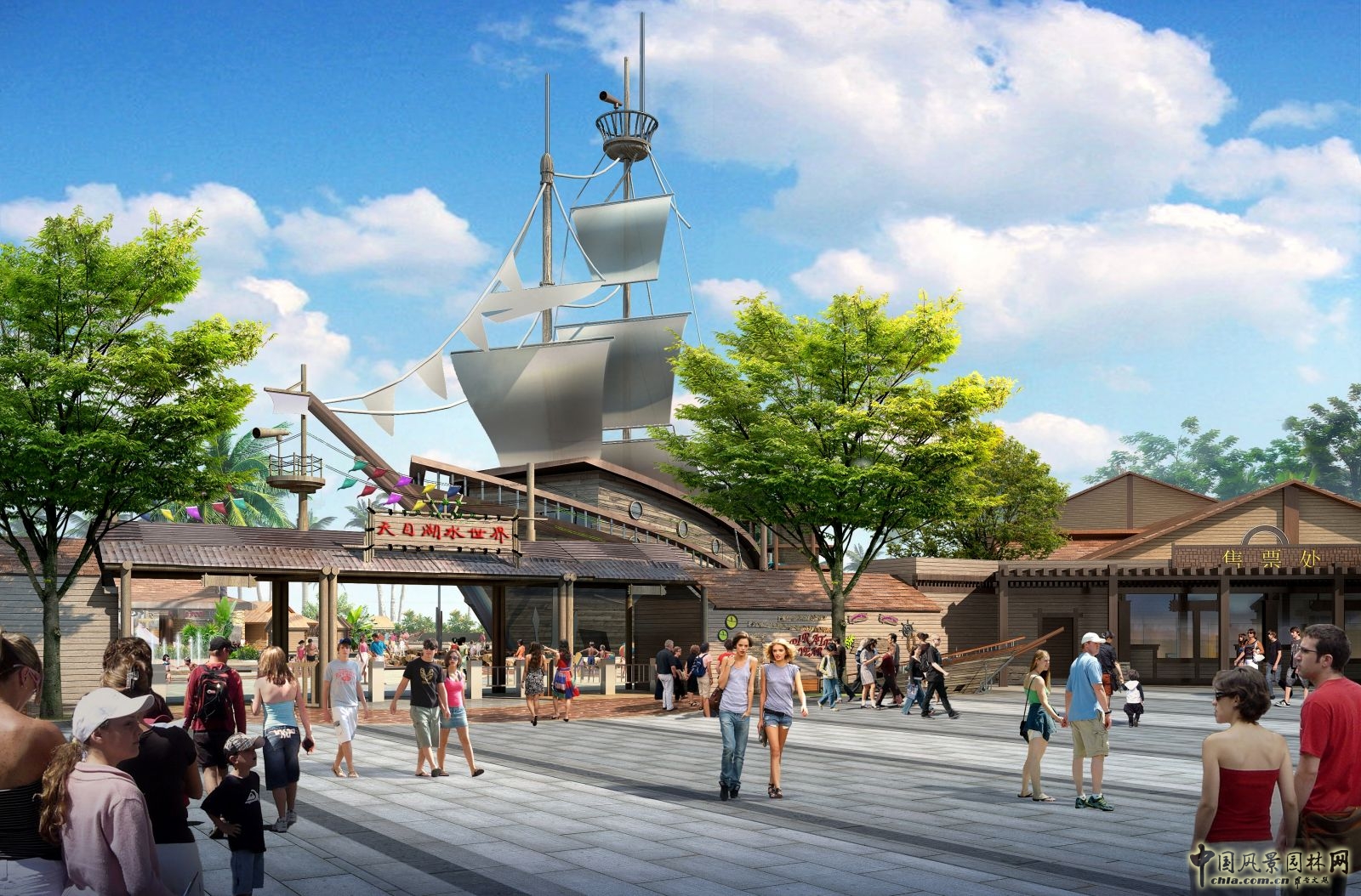 2016園冶杯專業獎參賽項目：天目湖水公園