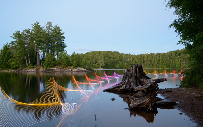 加拿大水上LED燈光藝術展 