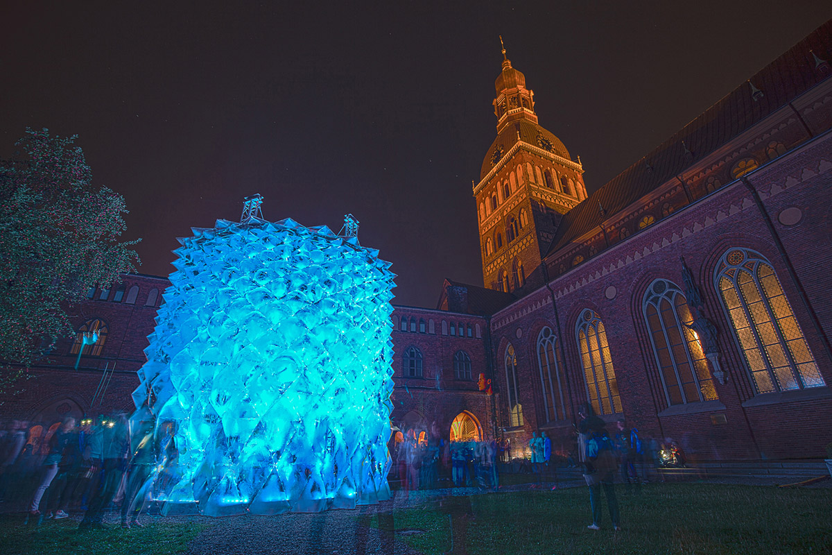 拉脫維亞參數化冰川展亭