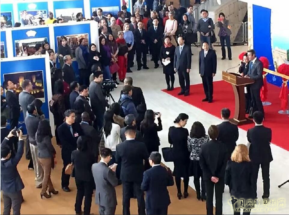 “長城腳下的世園會”亮相瑞士日內瓦萬國宮