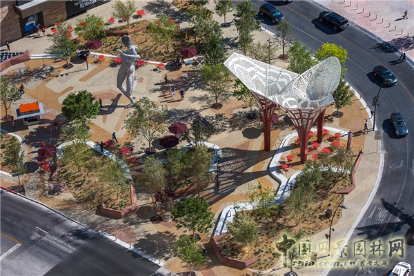 【周二頭條】美國拉斯維加斯“THE PARK”景觀設(shè)計(jì)