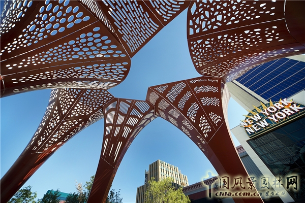 【周二頭條】美國拉斯維加斯“THE PARK”景觀設(shè)計