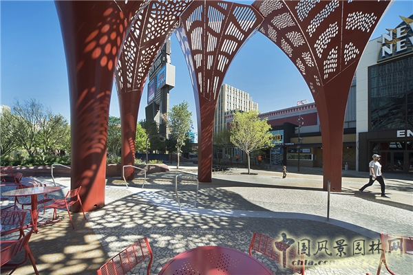 【周二頭條】美國拉斯維加斯“THE PARK”景觀設(shè)計