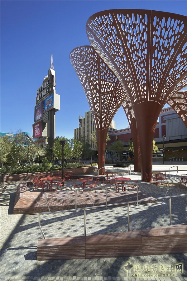 【周二頭條】美國拉斯維加斯“THE PARK”景觀設計