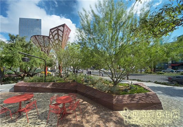 【周二頭條】美國拉斯維加斯“THE PARK”景觀設(shè)計