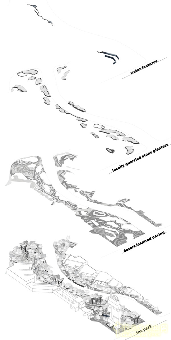 美國拉斯維加斯“THE PARK”景觀設(shè)計(jì)