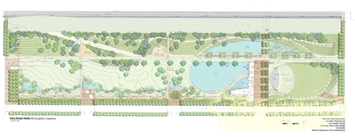 【周二頭條】美國伯明翰鐵路公園景觀賞析