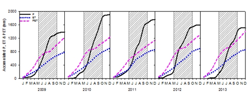 哀牢山亞熱帶常綠闊葉林蒸散特征